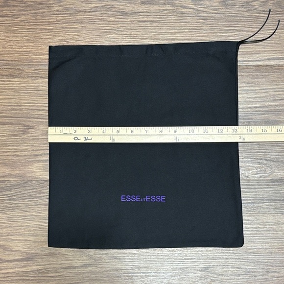 ESSEutESSE Black Dust Bag with Purple Text - Picture 4 of 5